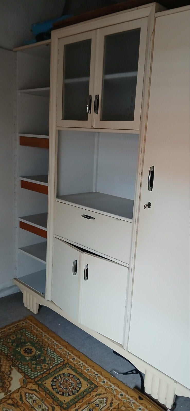 witte vintage kast, Ophalen