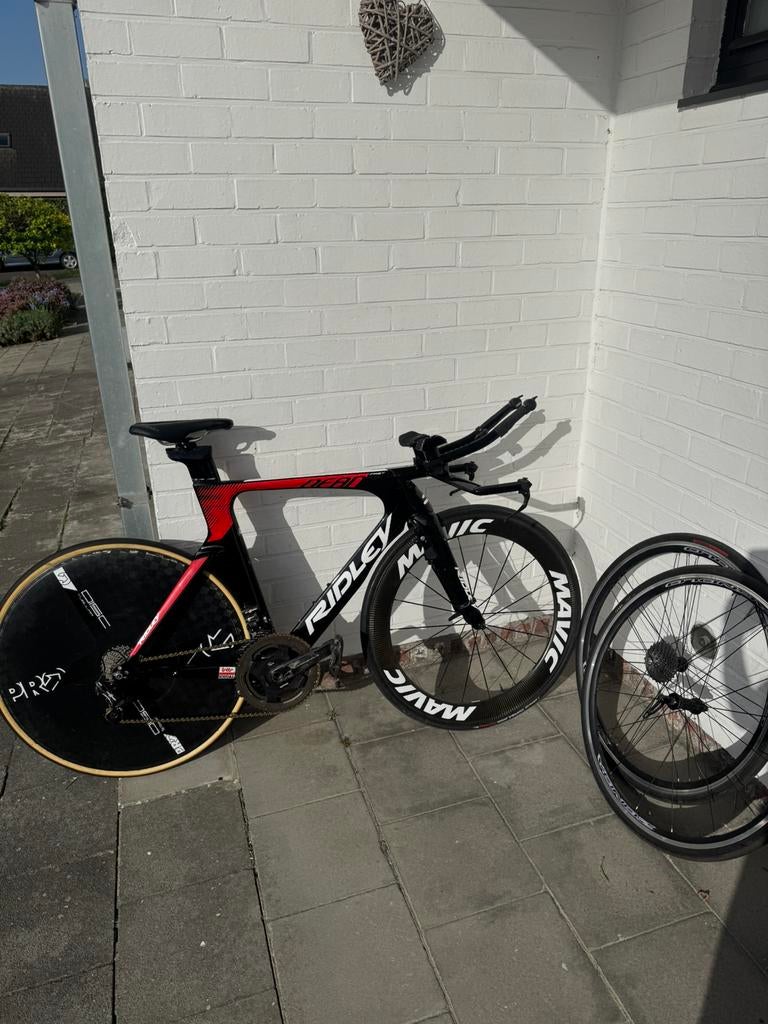 Ridley dean tijdritfiets, Fietsen en Brommers, Fietsen | Racefietsen, Ophalen, Zo goed als nieuw