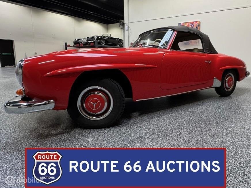 Mercedes-Benz 190SL | 1962 | Route 66 Auctions, Achat, Entreprise, Boîte manuelle, Autre carrosserie