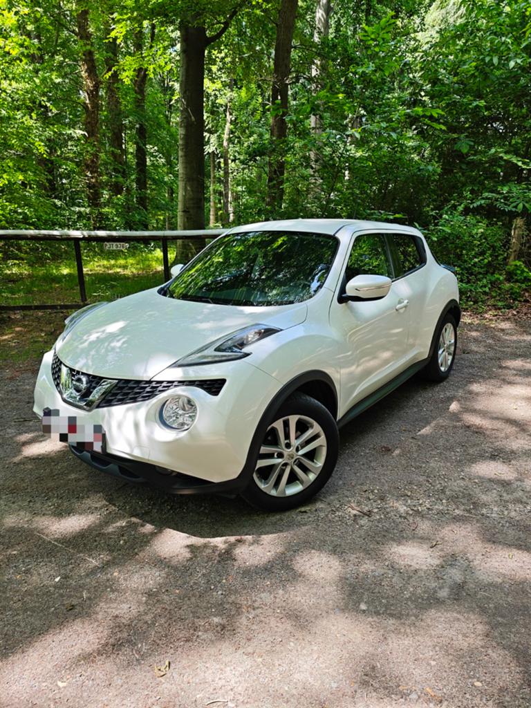 Nissan Juke, Stof, Zwart, Wit, Particulier