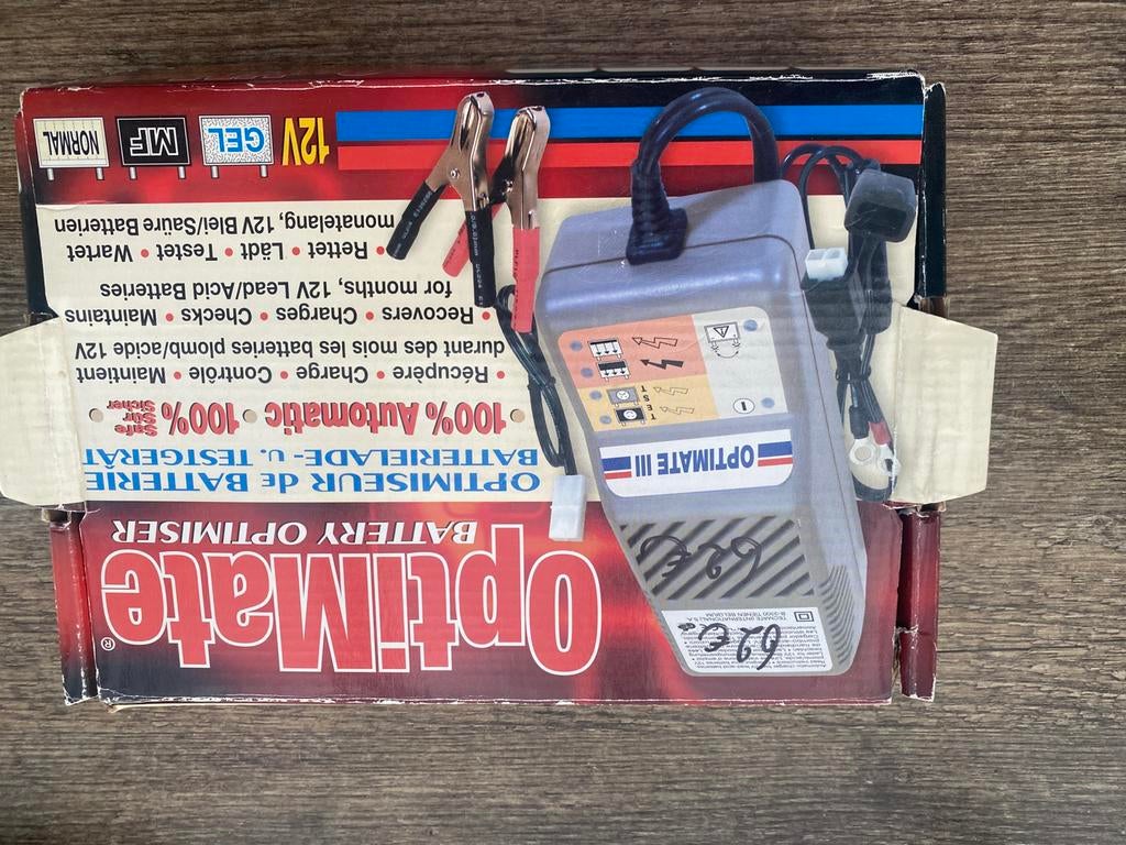 Optimate 3 druppellader en diagnose, Motoren, Ophalen of Verzenden