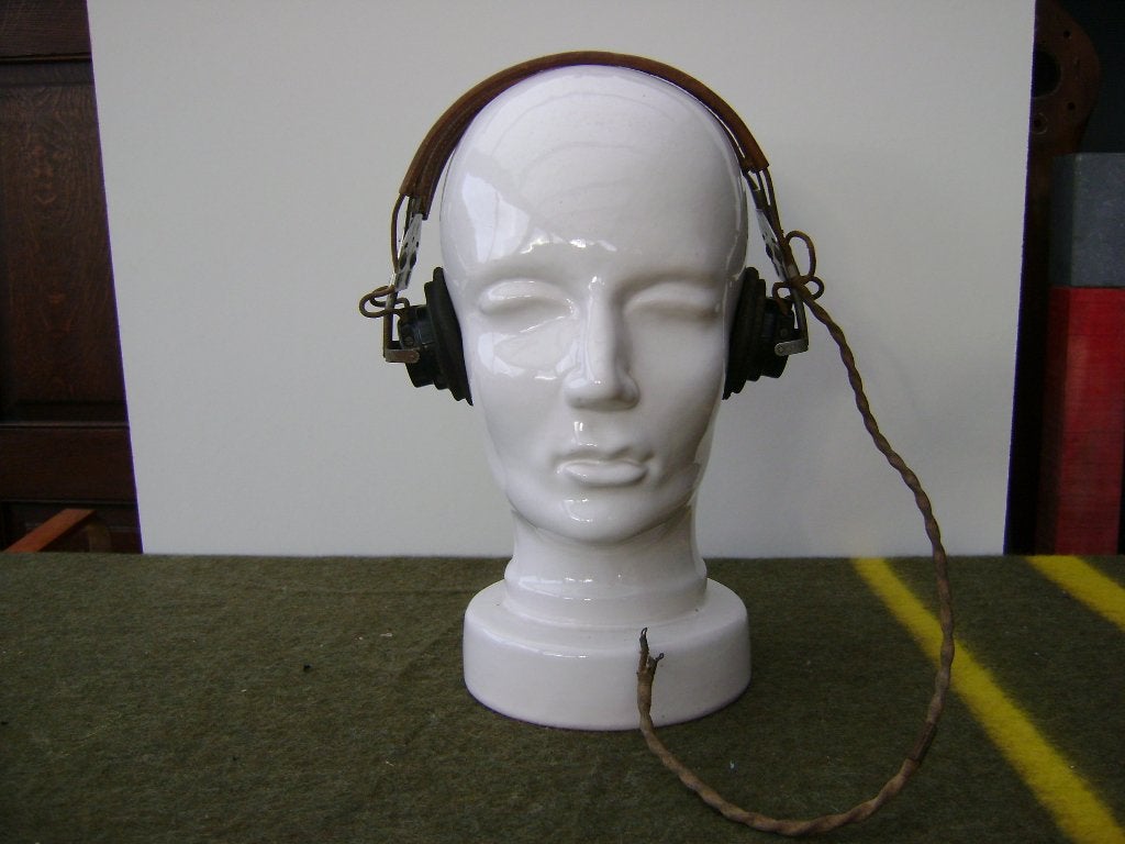 USAAF headset (N1)., Enlèvement ou Envoi, Armée de l'air, Casque ou Béret