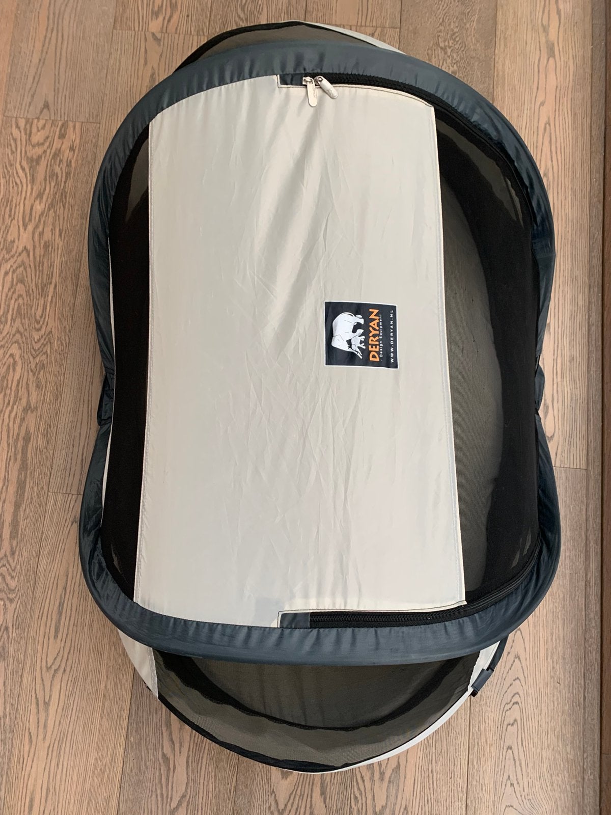 Deryan babybed, campingbed, kampeerbed, Ophalen, Zo goed als nieuw