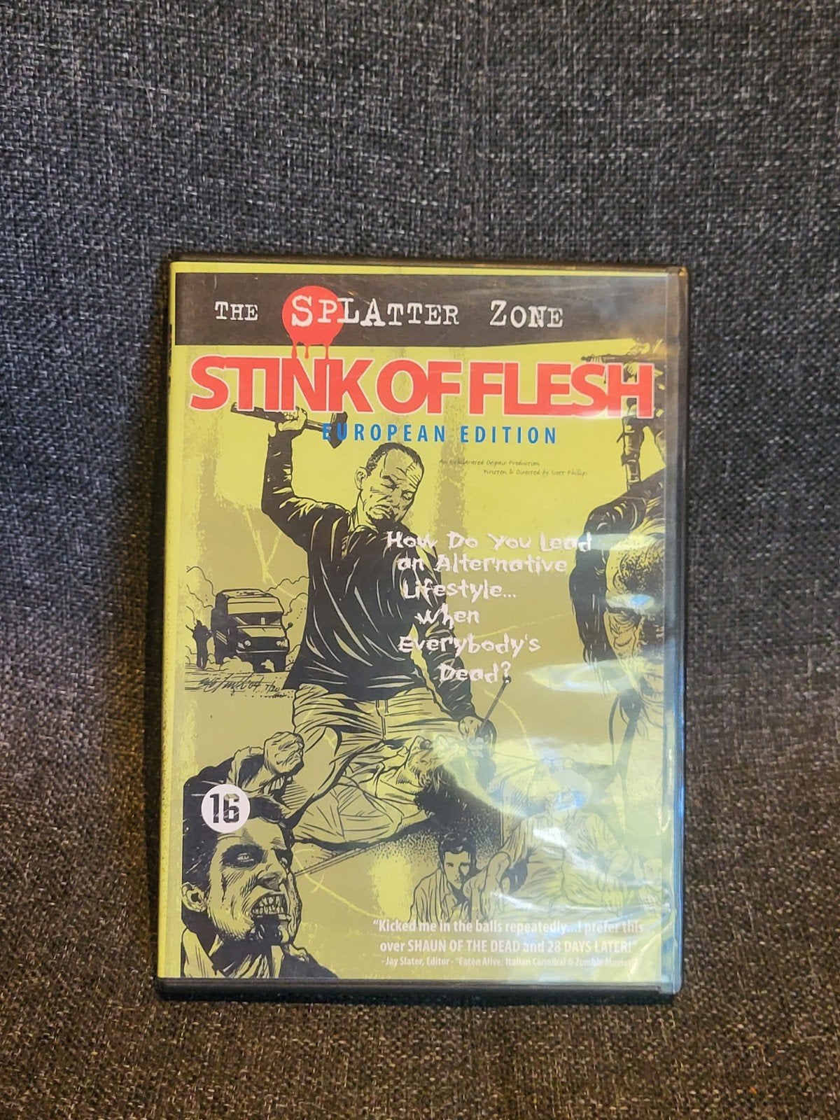 dvd "Stink of Flesh", CD & DVD, Enlèvement ou Envoi, Anglais, Vampires ou Zombies, Néerlandais