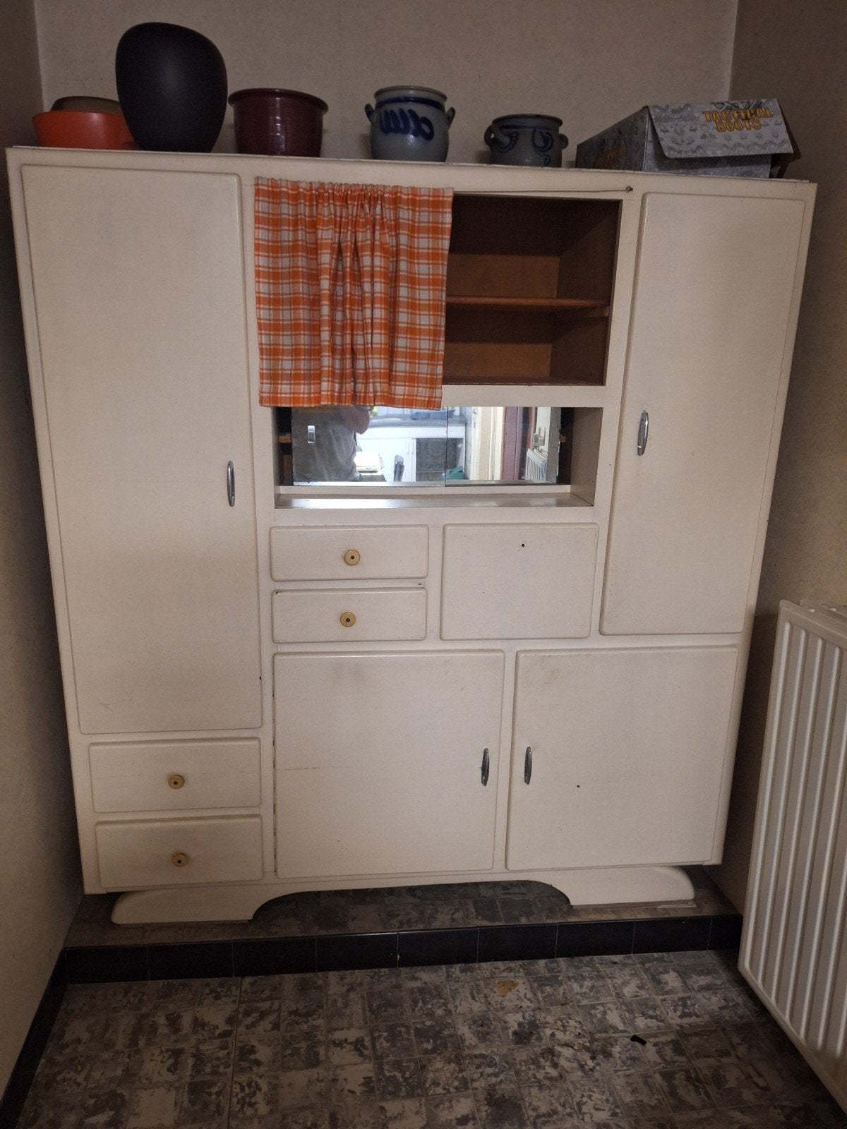 Armoire de cuisine art déco, Enlèvement