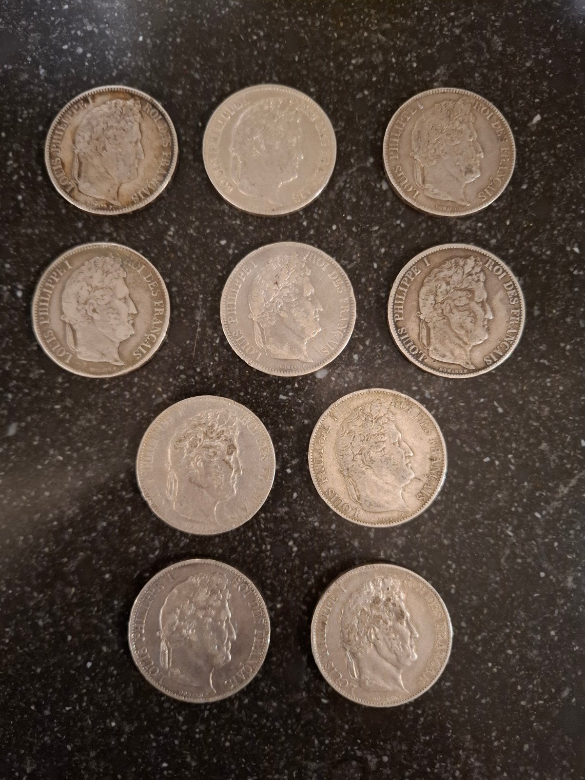 10 x 5 francs Frankrijk, Postzegels en Munten, Munten | Europa | Niet-Euromunten, Ophalen of Verzenden