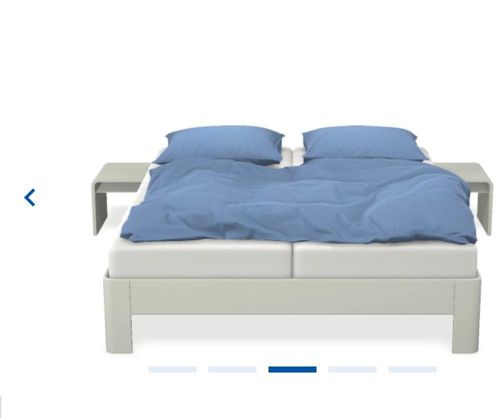 Auping bed, Huis en Inrichting, Slaapkamer | Bedden, Ophalen, Wit, Tweepersoons, Tijdloos