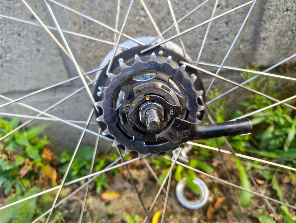 Achterwiel Nexus 8, Fietsen en Brommers, Ophalen, Zo goed als nieuw, Wiel, Shimano Nexus