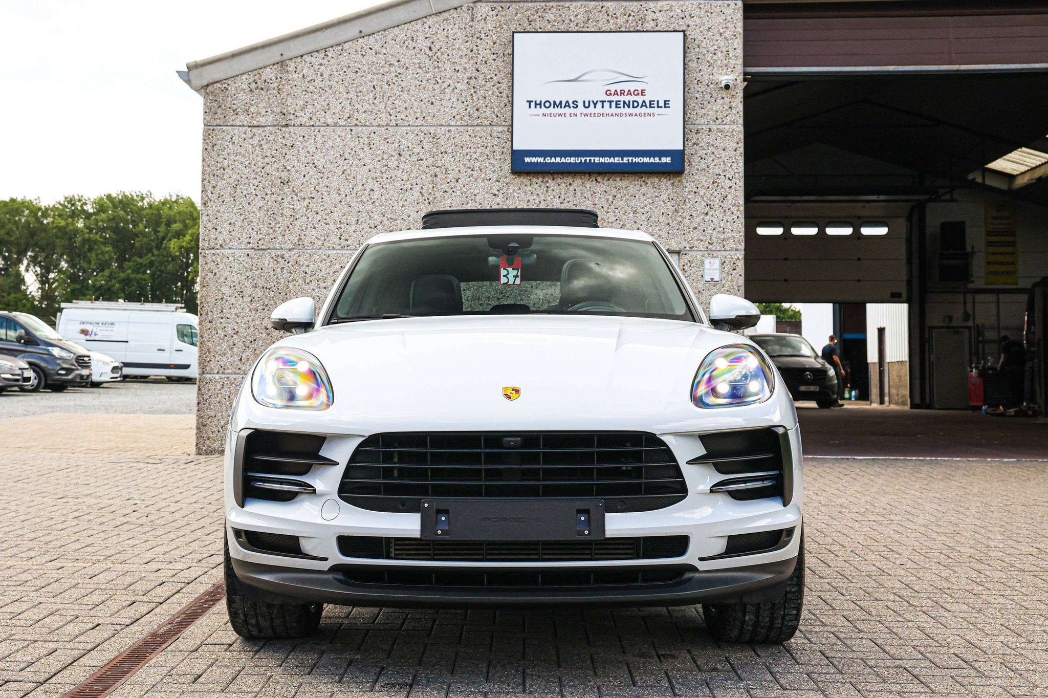 Porsche Macan PANORAMISH-DAK*360CAMERA*ZETELVERWARMING+GEH, Autos, Porsche, Cuir, Phares entièrement LED, Achat, Euro 6