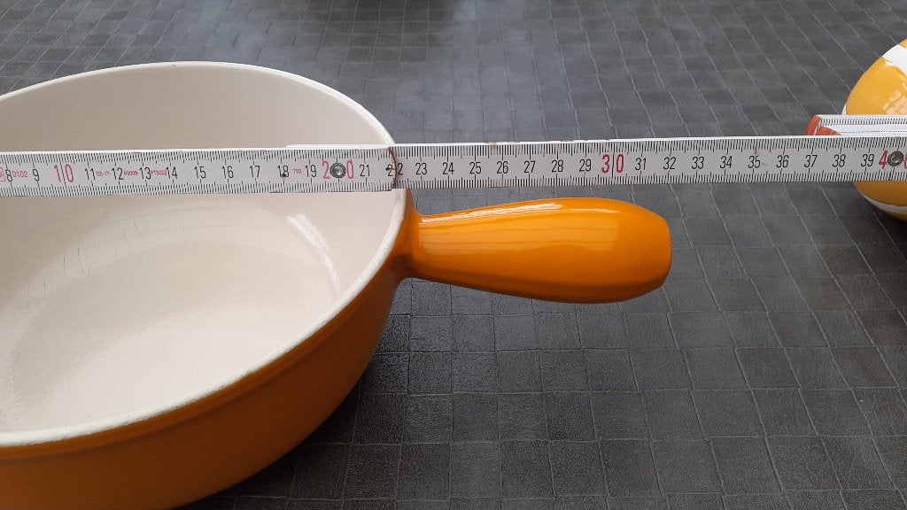 Le Creuset steelpan 22 cm., Ophalen, Gebruikt, Le Creuset