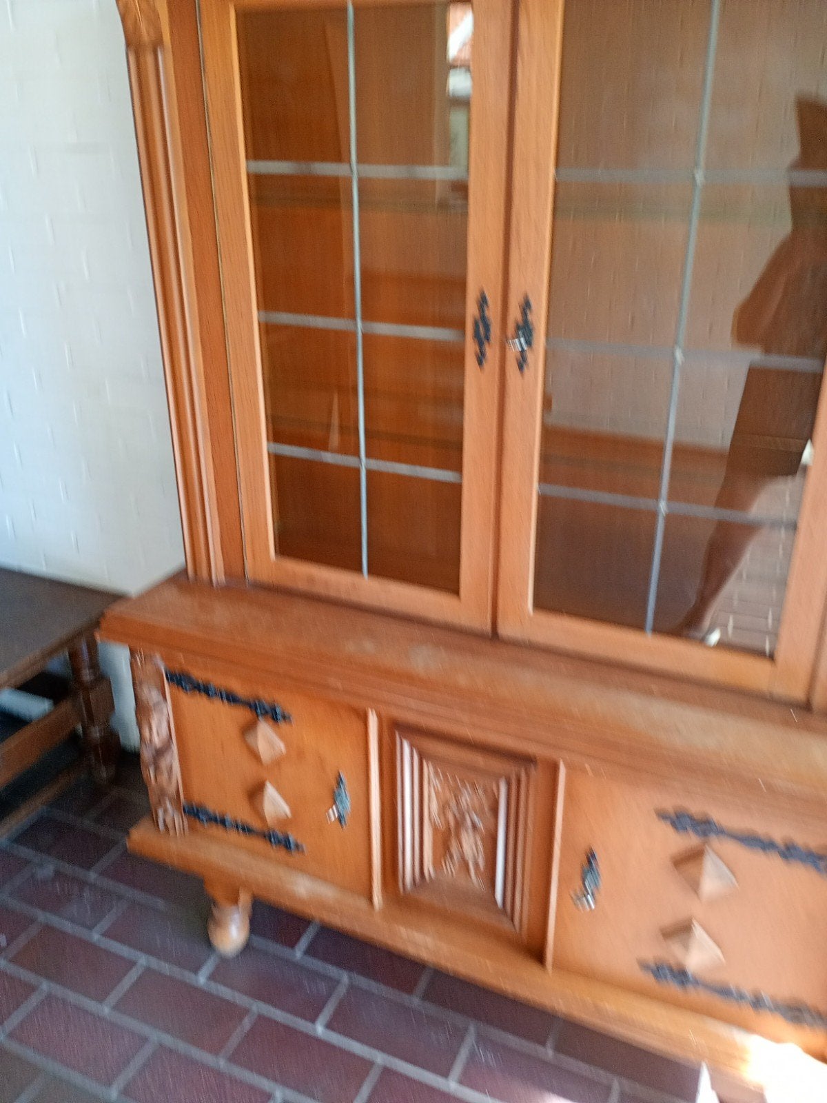 Kast, Ophalen, Glas