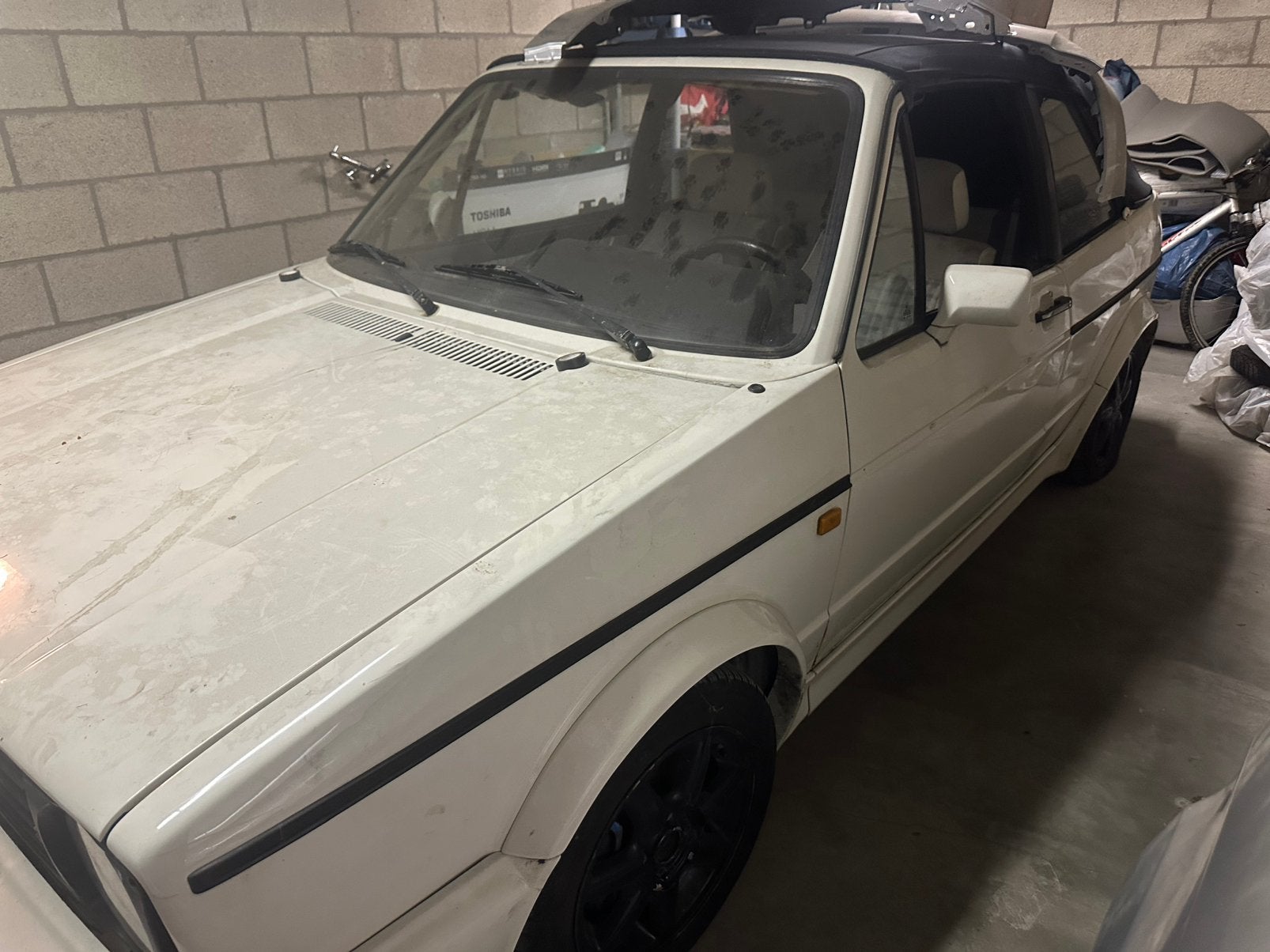 Vend golf 1 cabriolet, Autos, Achat, Cabriolet, Boîte manuelle, 2 portes