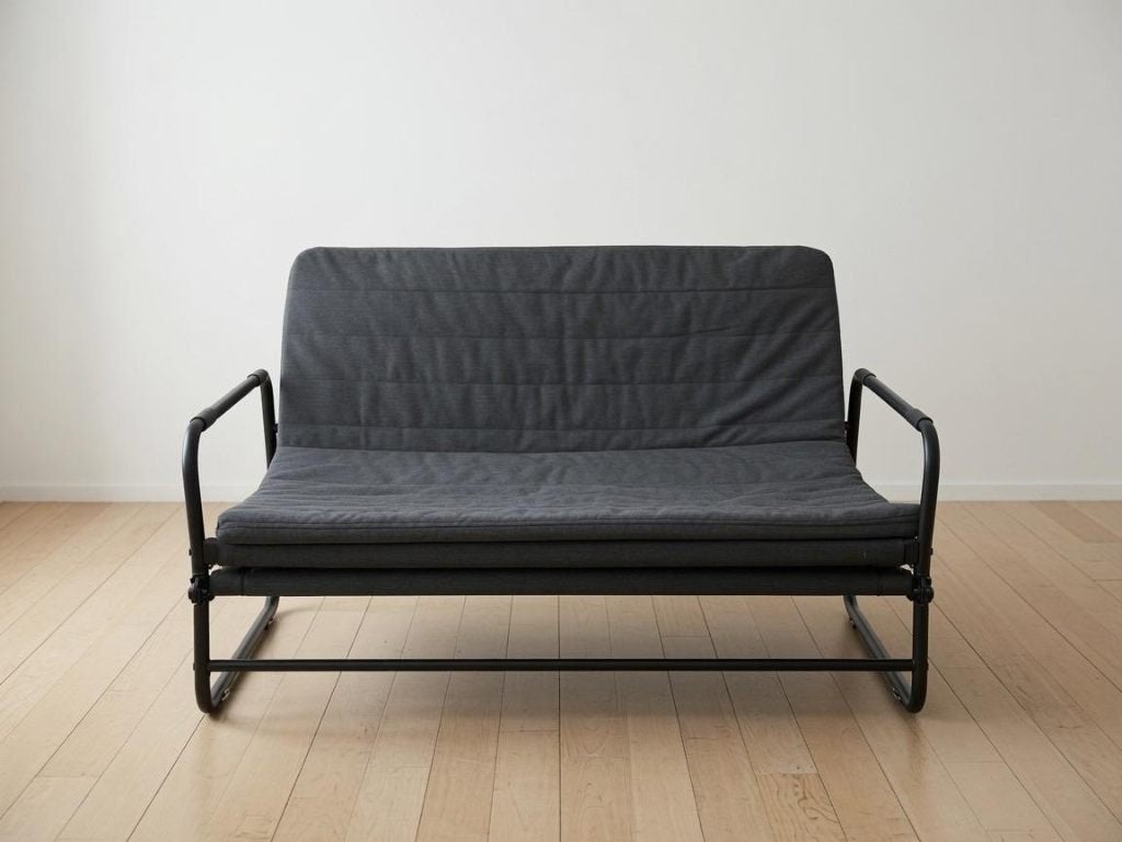 IKEA HAMMARN Canapé-lit convertible, Trois personnes, Enlèvement, Métal, 150 à 200 cm