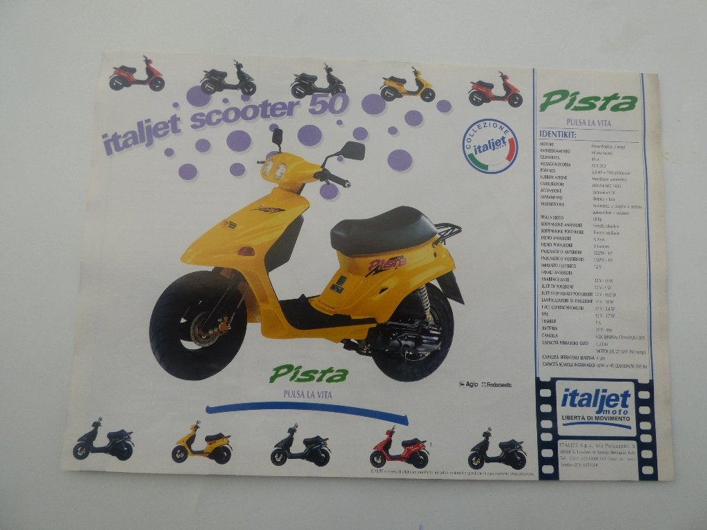 ITALJET PISTA SCOOTER FLYER, Fietsen en Brommers, Ophalen of Verzenden, Gebruikt