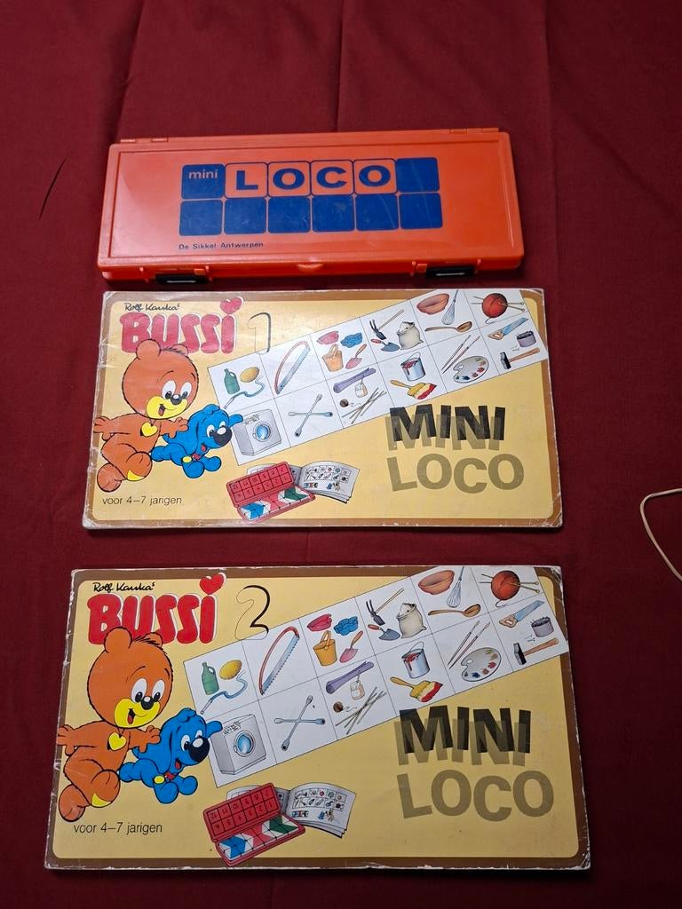 Mini loco met 2 boekjes van bussi, Kinderen en Baby's, Ophalen of Verzenden