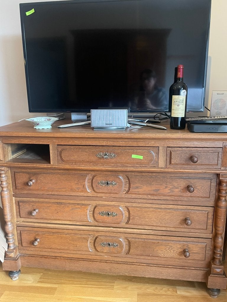 oude commode, Ophalen