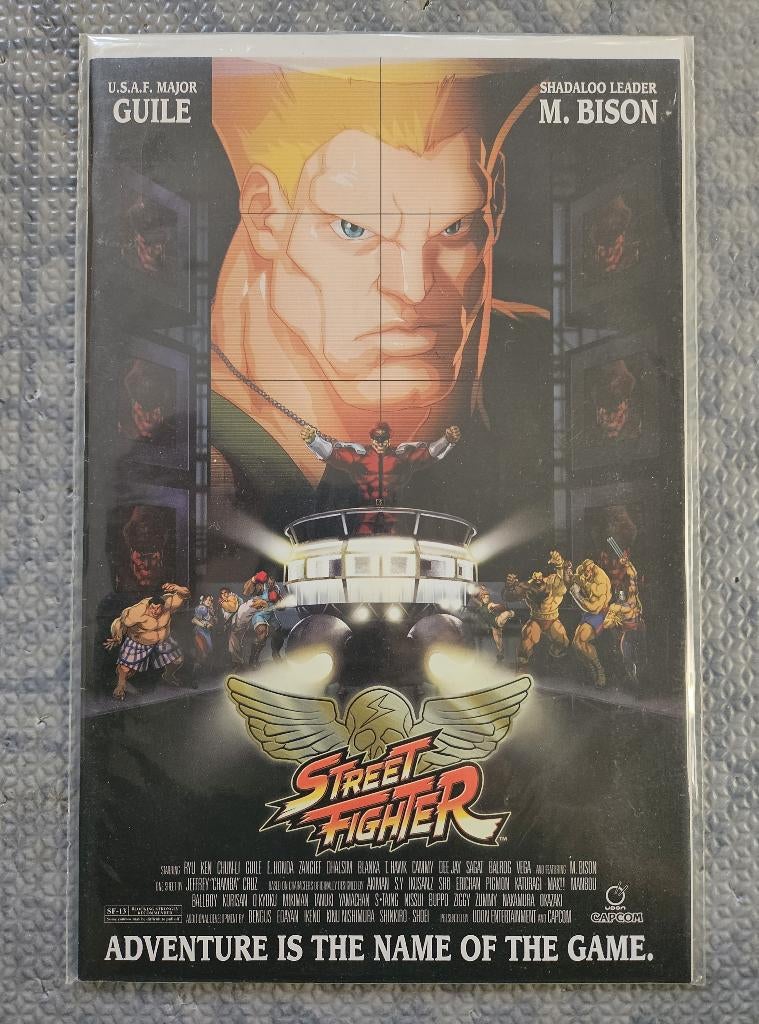 Street Fighter Unlimited #7 Movie variant cover, Comics, Enlèvement ou Envoi, Comme neuf