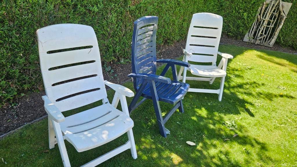 3 tuinstoelen, Ophalen of Verzenden