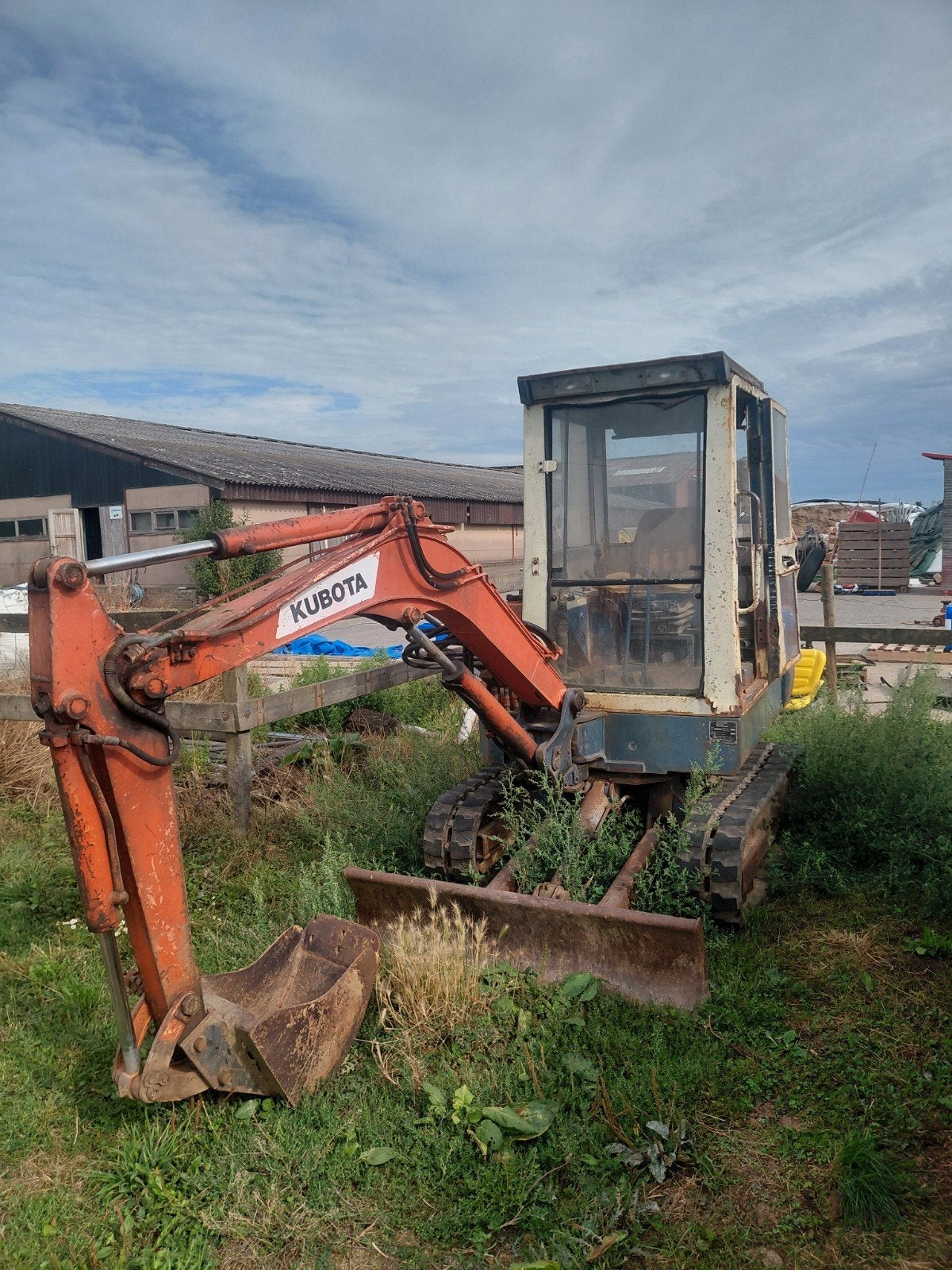 kubota kh 51, Ophalen