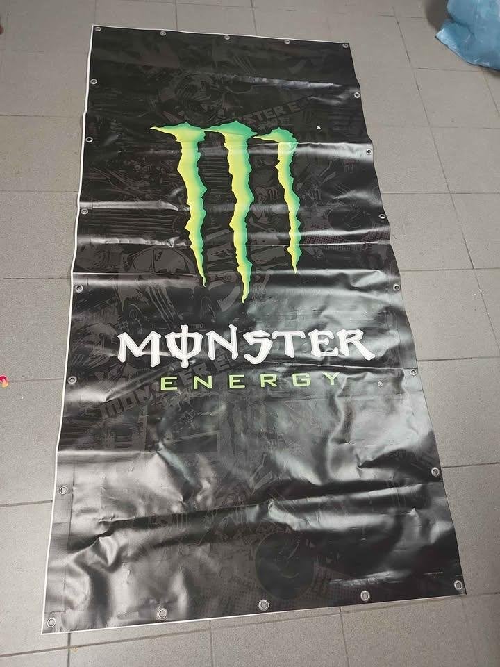 Reclamebanner Monster Energy, Articles professionnels, Horeca | Autre, Enlèvement
