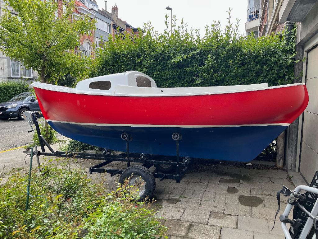 Voilier Midget 15, Watersport en Boten, Kajuitzeilboten en Zeiljachten, Ophalen, Overige merken, Gebruikt, Overige brandstoffen