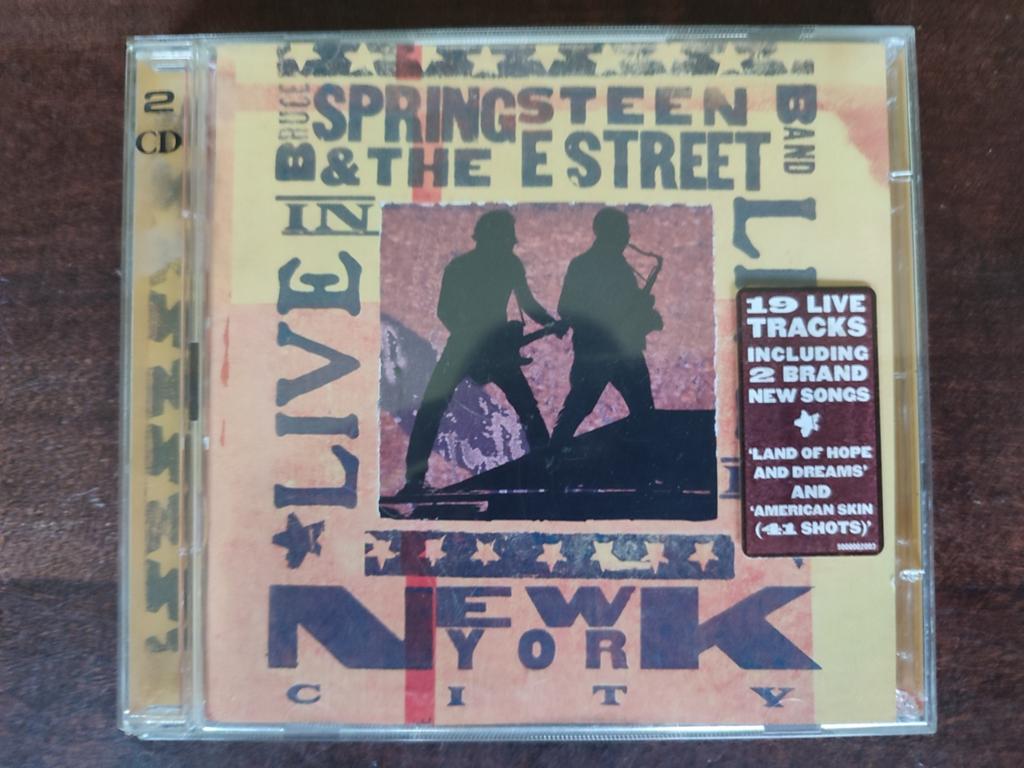 2-CD : BRUCE SPRINGSTEEN - LIVE IN NEW YORK CITY, Ophalen of Verzenden, Zo goed als nieuw