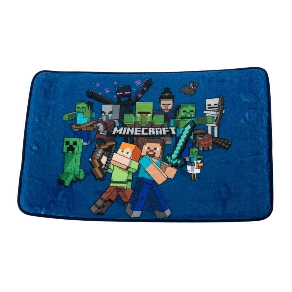 Minecraft Badmat Foam / Vloerkleed Kinderkamer / Speelkamer, Enlèvement ou Envoi, Neuf, Lavable, Tapis ou Coussin
