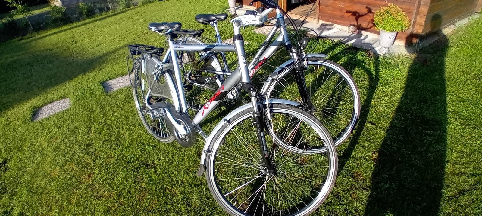 Dames en heren fietsen, Ophalen, Gebruikt, Granville