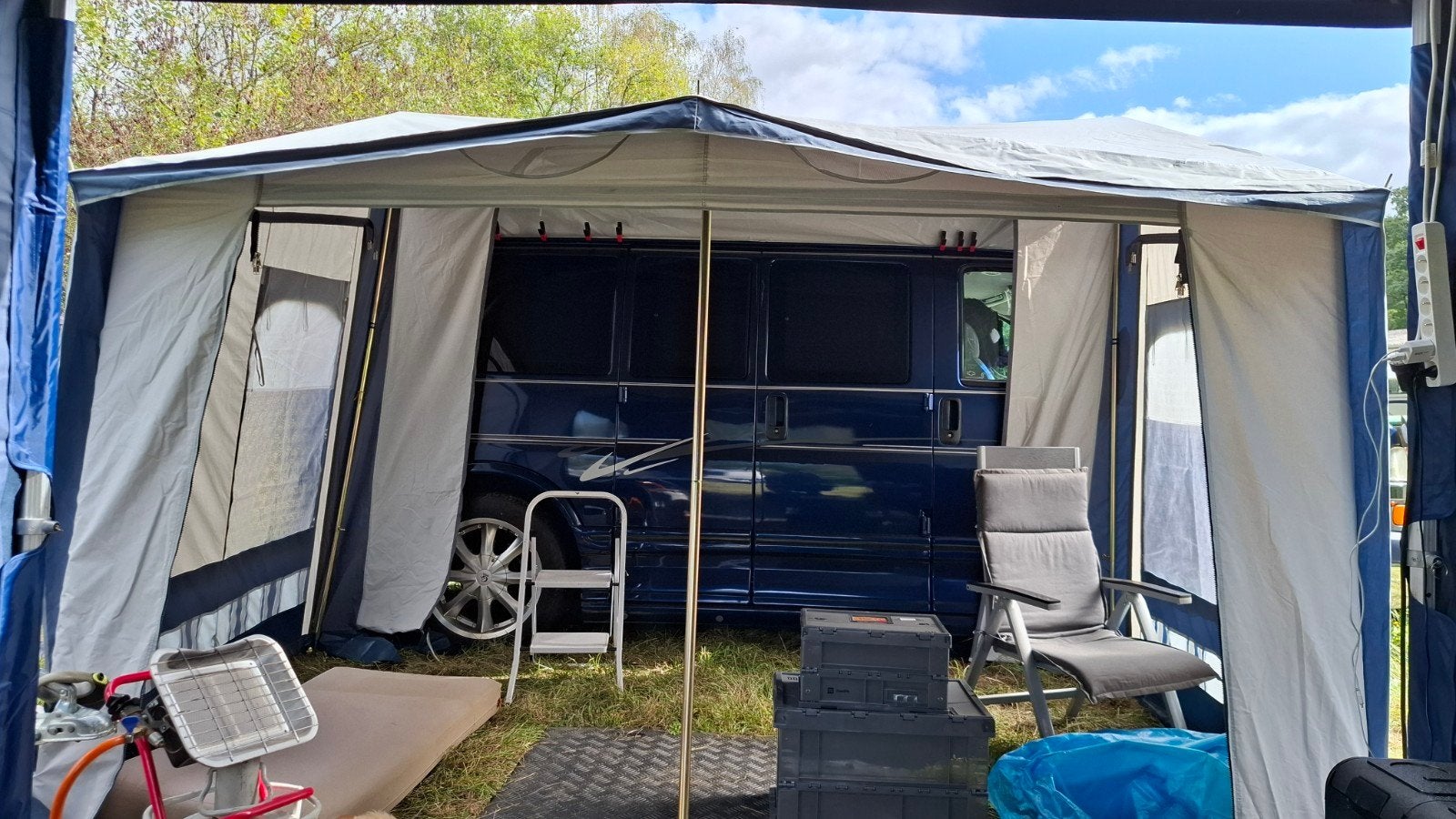 Bustent, Ophalen