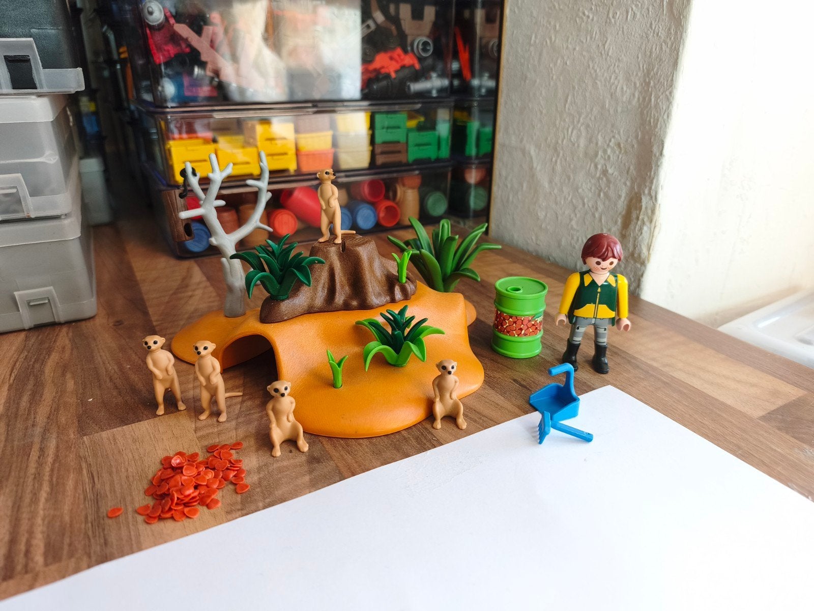 Playmobil 4853 zoo surricates, Enfants & Bébés, Enlèvement ou Envoi, Comme neuf, Kit complet, City life
