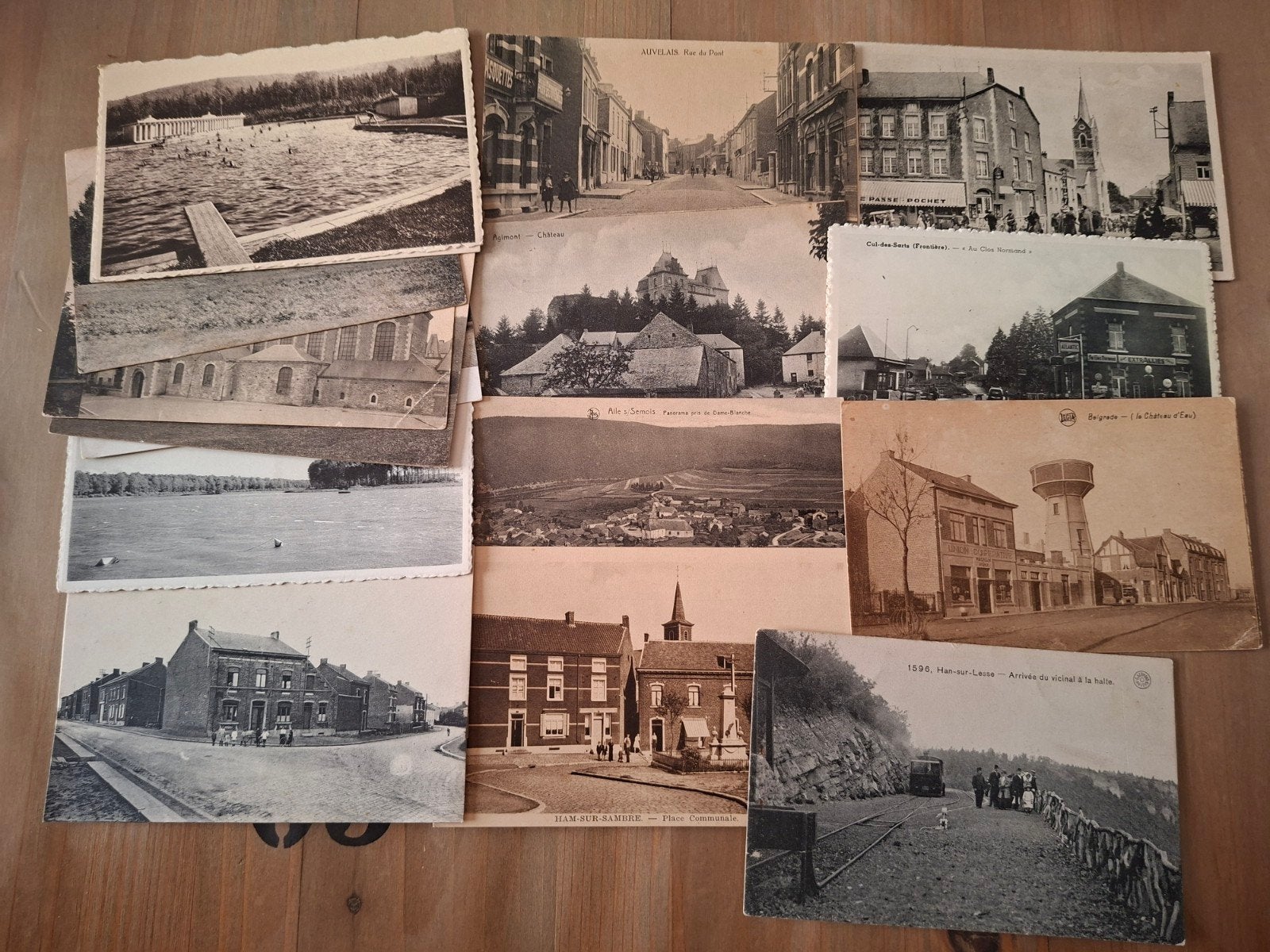 18 cartes postales anciennes de la province de Namur, Namur