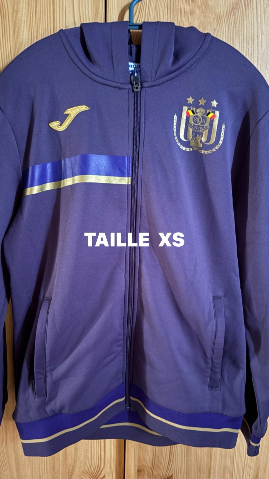 VESTE ET KWAY RSC ANDERLECHT (taille XS), Vêtements | Hommes, Enlèvement ou Envoi, Neuf