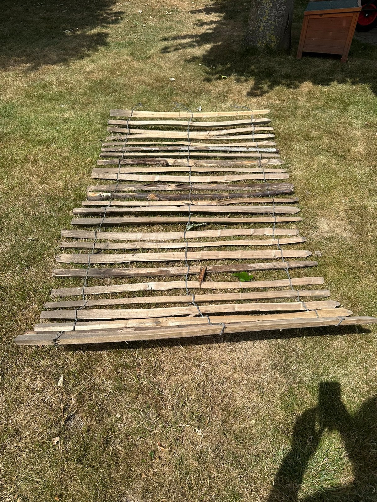 Kastanje hekwerk, Tuin en Terras, Tuinhekken en Hekwerk, Ophalen, Zo goed als nieuw