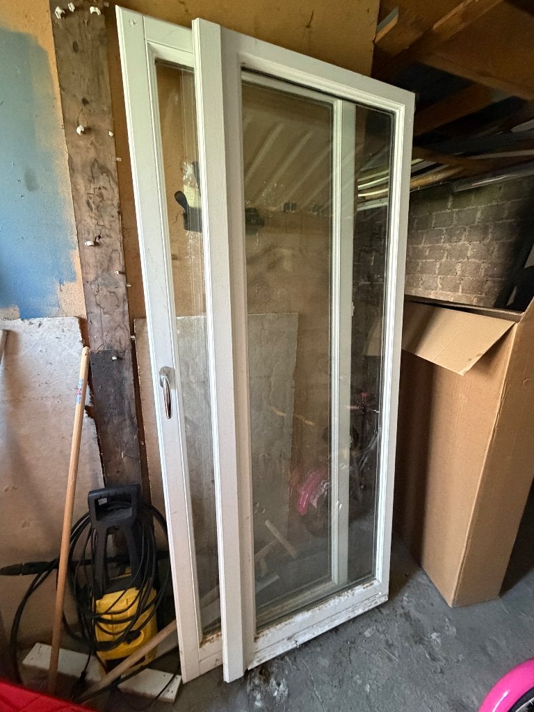 Glazen raam, Doe-het-zelf en Bouw, Ophalen, Gebruikt, Overige typen, 160 cm of meer