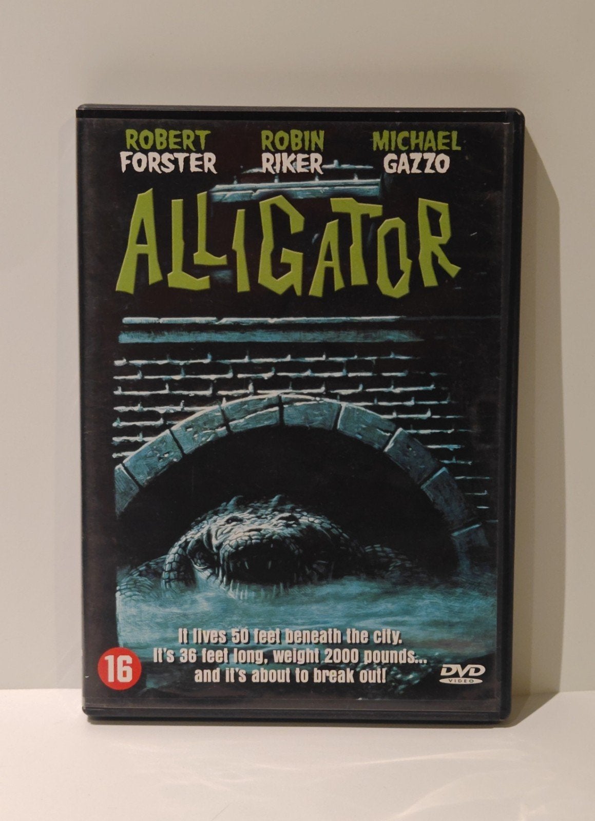 Alligator DVD - Klassieke horror film cult 1980 riool, Engels, Vanaf 16 jaar, Engels, Ophalen of Verzenden