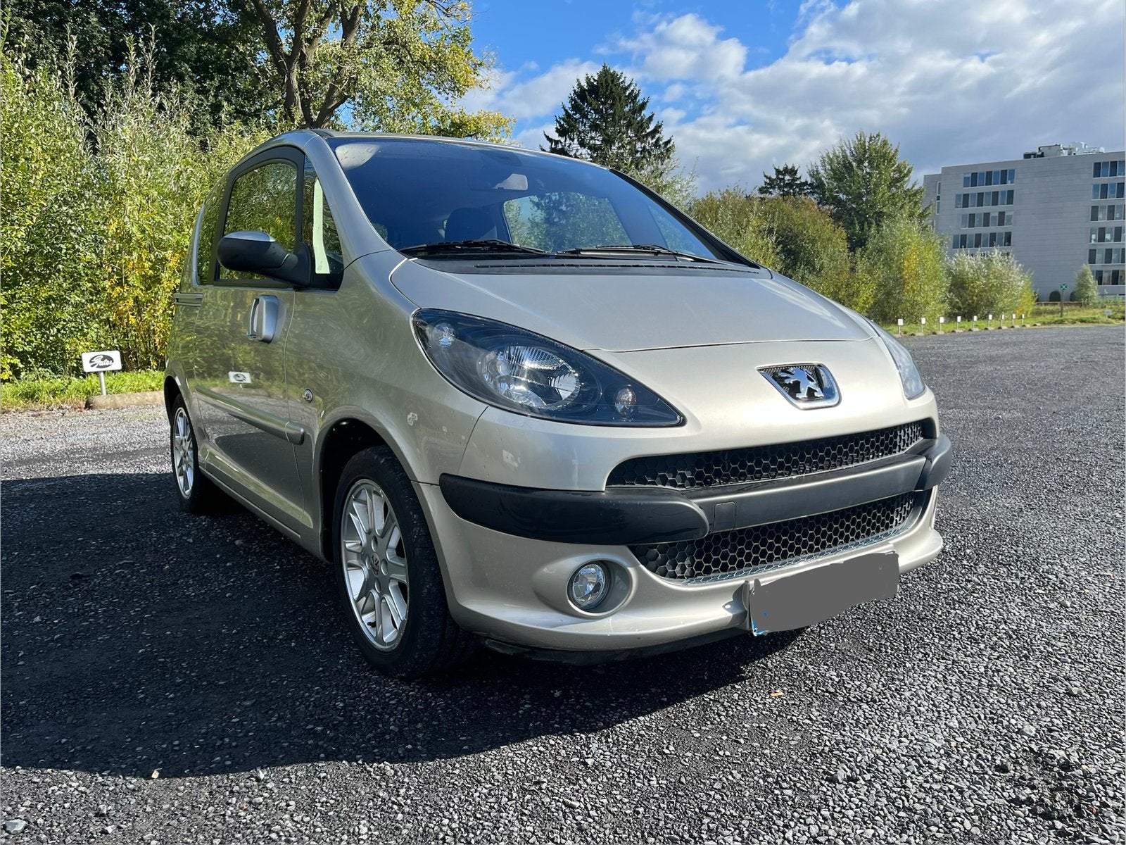 Peugeot 1007 2006 benzine 41000km, Autos, Argent ou Gris, Achat, Entreprise, Bluetooth