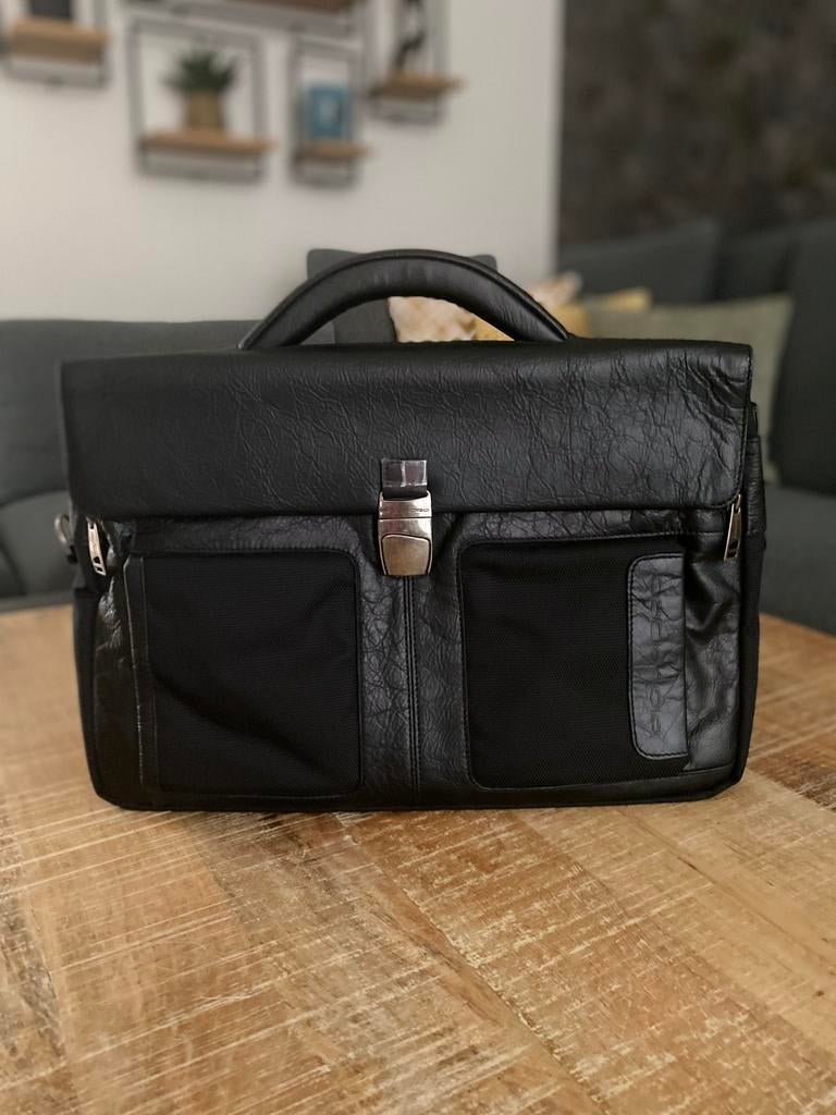 Piquadro aktetas, Ophalen of Verzenden, 16 inch, Nieuw, Aktetas