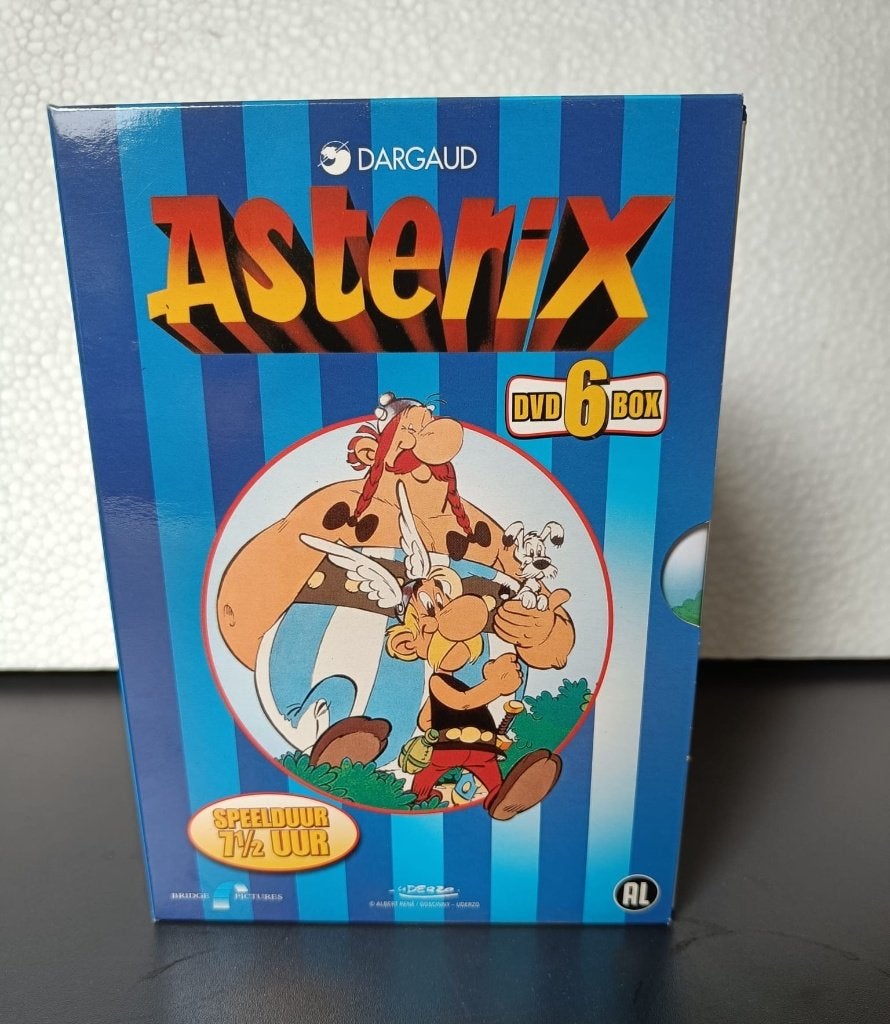 6-delige DVD-box animatiefilms rond Asterix en Obelix, Cd's en Dvd's, Europees, Animatie, Alle leeftijden, Nederlands