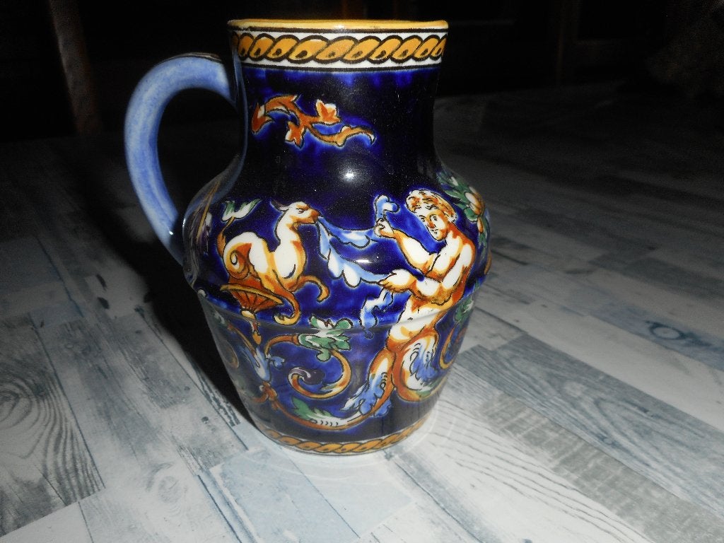 2 pièces faience gien, Enlèvement
