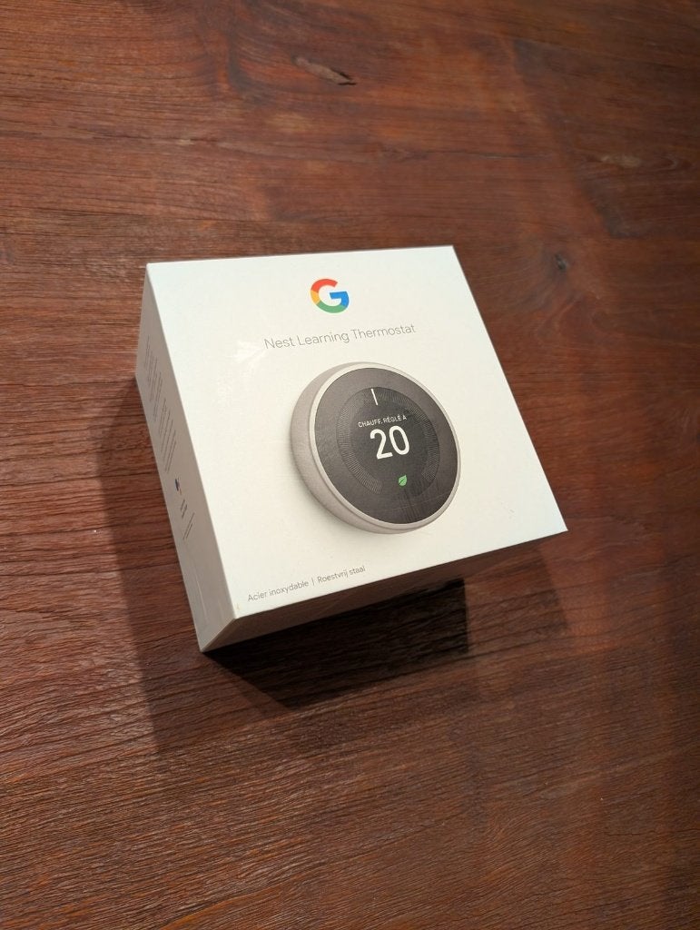 Google Nest Learning Thermostat 3e gen – nieuw in doos, Bricolage & Construction, Enlèvement ou Envoi, Thermostat intelligent
