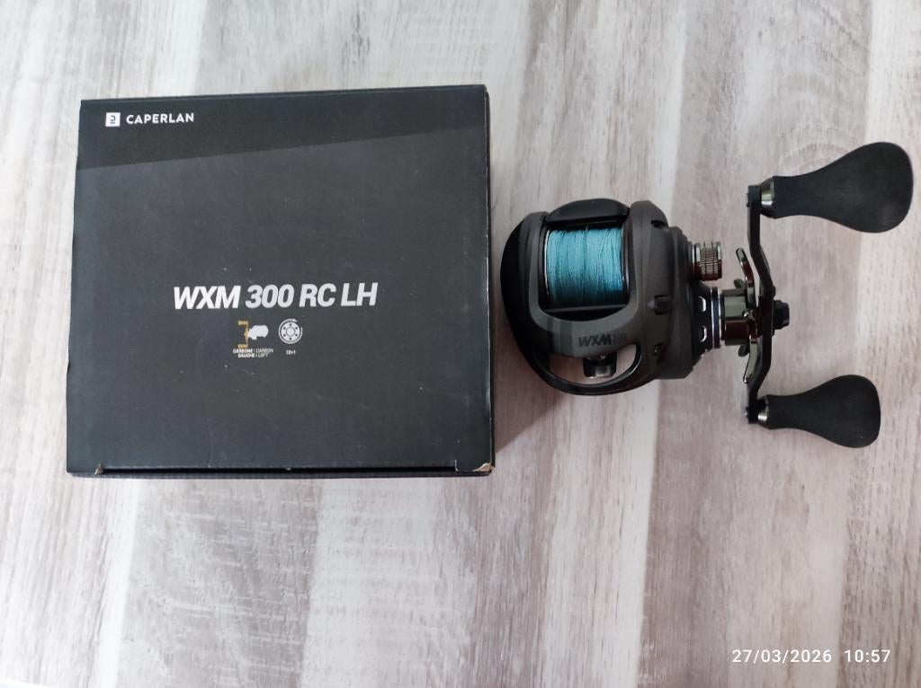 Moulinet casting wxm 300lh, Sports nautiques & Bateaux, Sports Nautiques & Bateaux Autre, Enlèvement, Comme neuf