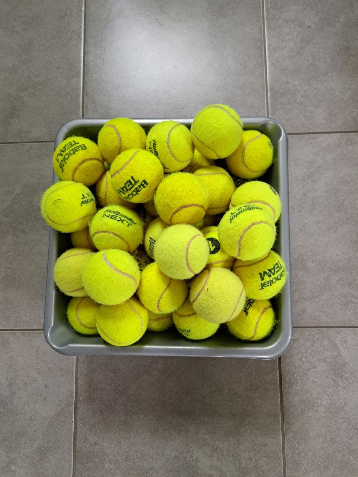 Tennis/padelballen 50 stuks., Sport en Fitness, Ophalen