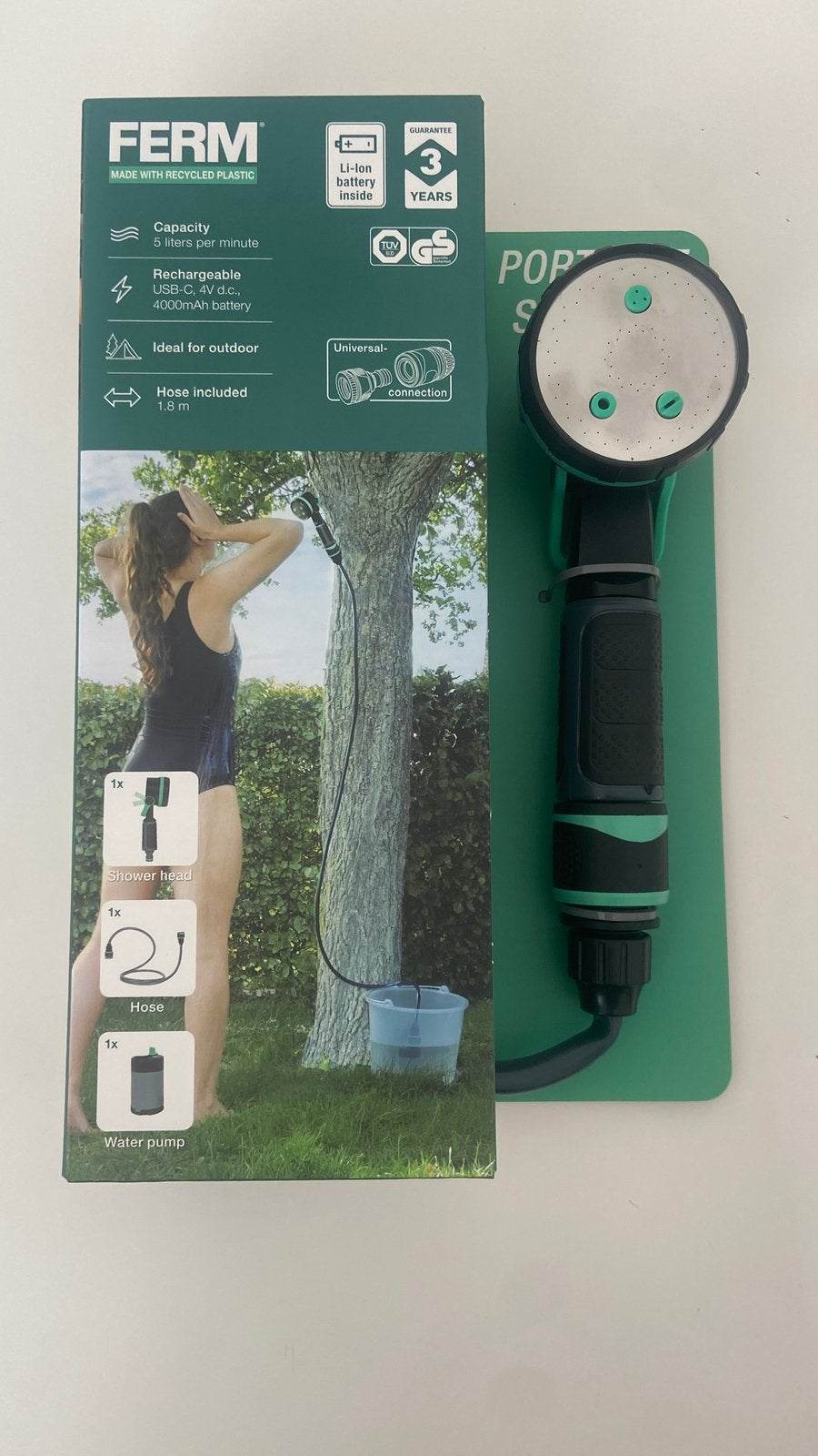 Douche portable rechargeable. Emportez votre douche partout, Enlèvement ou Envoi, Neuf