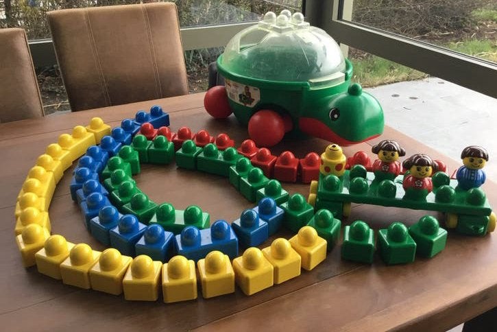 Lego Schildpad Wagon, Enlèvement ou Envoi, Lego Primo