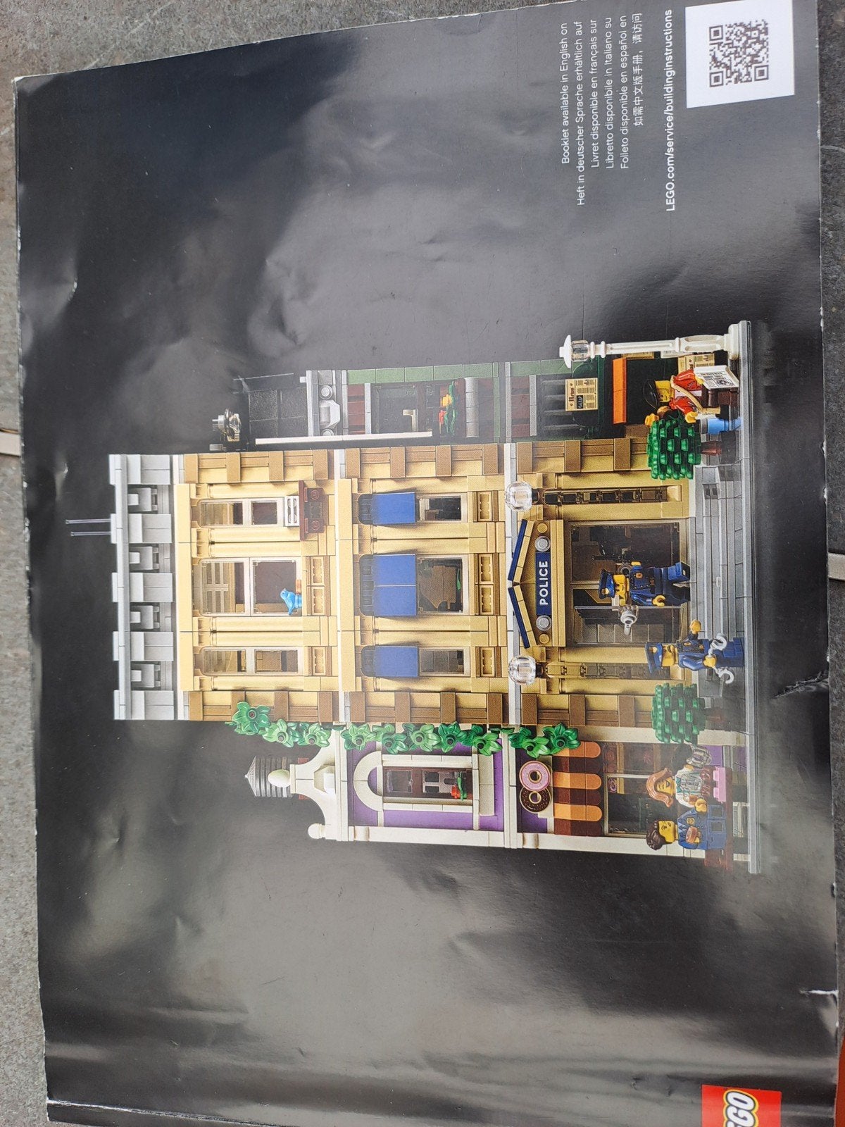 LEGO 10278 Police station gebruikt, Kinderen en Baby's, Ophalen of Verzenden