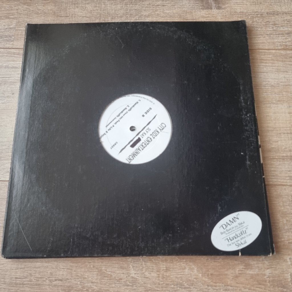12" Sly Kat & P-Life – Handcuffz, CD & DVD, Vinyles Singles, Enlèvement ou Envoi, Utilisé, 12 pouces, Hip-hop et Rap