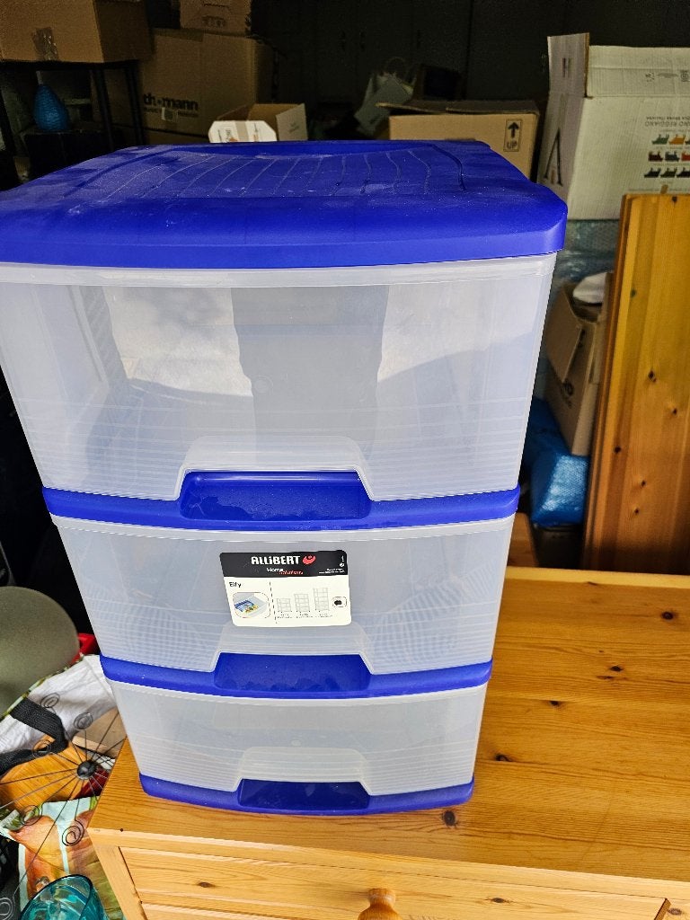 BACS DE RANGEMENT, Enlèvement, Comme neuf, Boîte ou Caisse