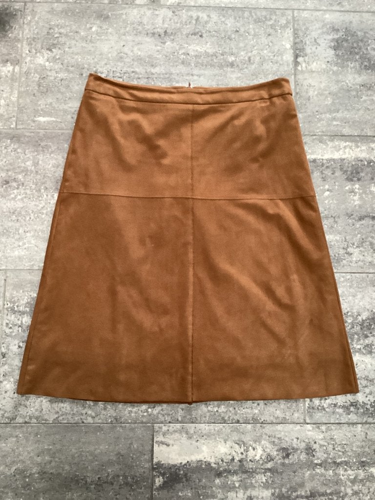 Rok Esprit 44/46 cognac, Kleding | Dames, Bruin, Maat 42/44 (L), Ophalen of Verzenden, Onder de knie