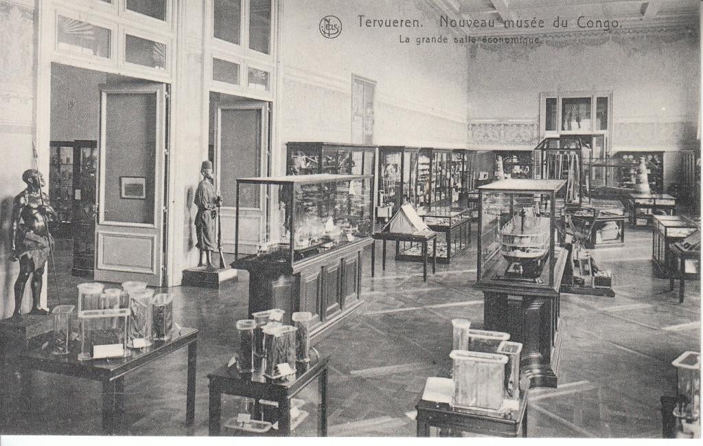 Carte postale Tervueren - Musée du Congo - salle économique, Envoi, 1920 à 1940, Non affranchie, Brabant Flamand