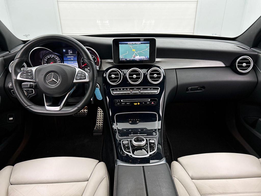 Mercedes-Benz C-klasse 180 d Berline AMG Line | Trekhaak | V, Auto's, Automaat, Achterwielaandrijving, Gebruikt, Euro 6